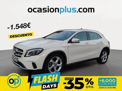 Usado Mercedes GLA200 136 CV (100 kW) 2017 Blanco SUV