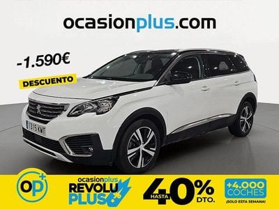 Usado Peugeot 5008 Allure 130 CV (95 kW) 2018 Blanco SUV