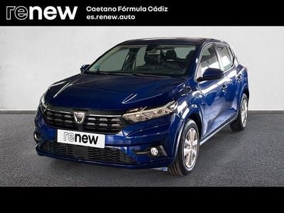 Käytetty Dacia Sandero Comfort 90 HP (66 kW) 2022 Sininen Sedan