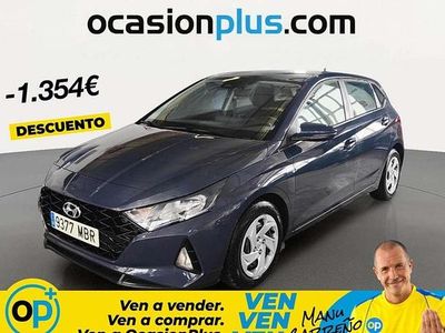 Usado Hyundai i20 101 CV (74 kW) 2022 Negro Utilitario