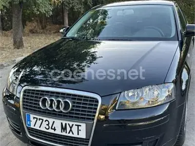Usado Audi A3 Sportback Ambition 105 CV (77 kW) 2006 Negro Utilitario