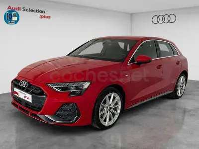 Usado Audi A3 Ambiente 204 CV (150 kW) 2025 Rojo Berlina