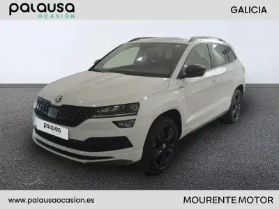 Usado Skoda Karoq SportLine 150 CV (110 kW) 2020 Blanco SUV