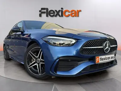 Usado Mercedes C200 AMG 204 CV (150 kW) 2022 Azul Berlina