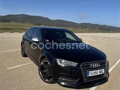 Usado Audi A3 S-Line 150 CV (110 kW) 2015 Negro Berlina