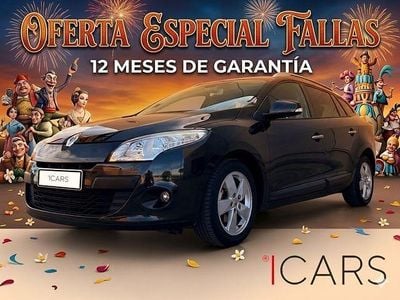 Usado Renault Mégane III Dynamique 106 CV (77 kW) 2010 Negro Utilitario