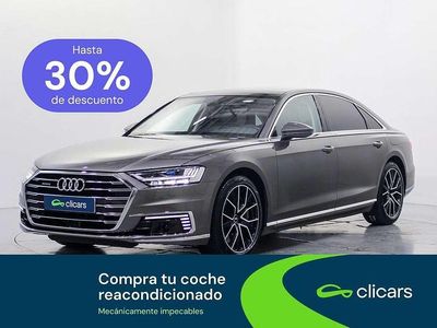 Usado Audi A8L Ambiente 449 CV (330 kW) 2021 Gris Berlina