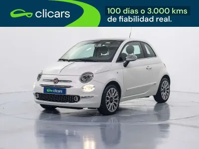 Usado Fiat 500 Lounge 69 CV (50 kW) 2016 Blanco Utilitario