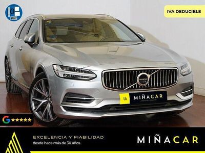 Usado Volvo V90 Inscription 407 CV (299 kW) 2017 Gris plata Familiar