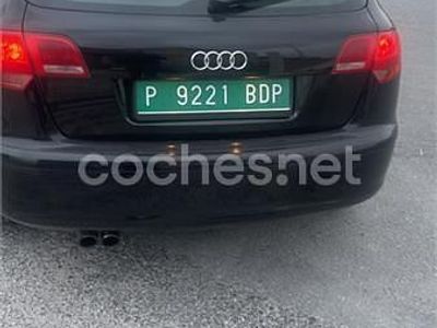 Usado Audi A3 Ambiente 170 CV (125 kW) 2007 Negro Utilitario