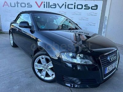 Usado Audi A3 Cabriolet Ambition 200 CV (147 kW) 2008 Negro Descapotable