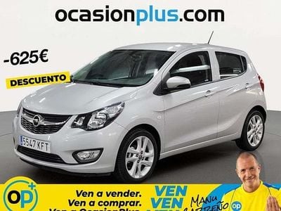Usado Opel Karl Selective 75 CV (55 kW) 2017 Plateado Utilitario