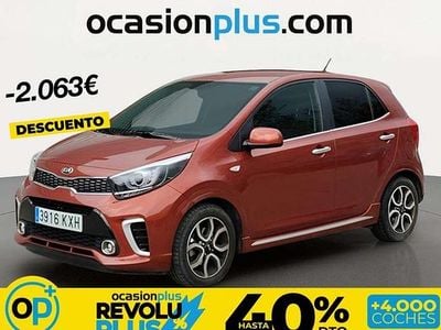 Usado Kia Picanto GT-Line 67 CV (49 kW) 2019 Naranja Utilitario