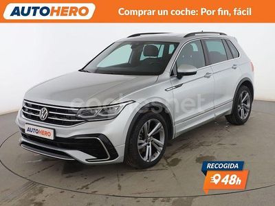 Gris Usado 2021 VW Tiguan R-line SUV | 33.999 € (Caro)
