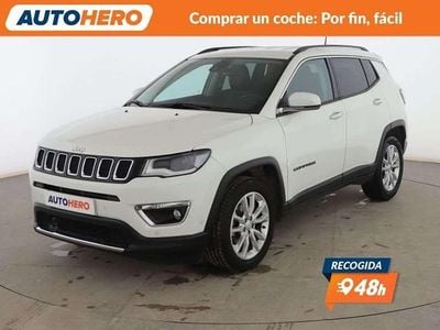 Usado Jeep Compass Limited 131 CV (96 kW) 2020 Blanco SUV