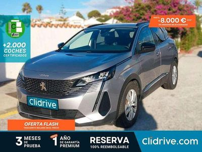 Usado Peugeot 3008 Allure 131 CV (96 kW) 2022 Gris SUV