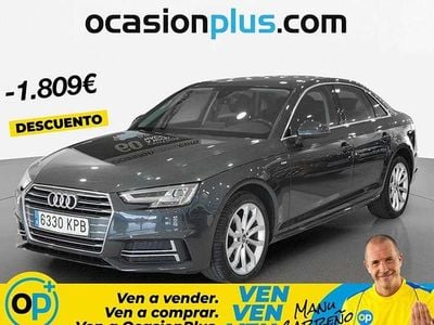 Usado Audi A4 S-Line 150 HP (110 kW) 2018 Cinzento Sedan