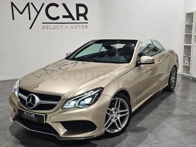 Usado Mercedes E200 184 CV (135 kW) 2014 Beige Descapotable