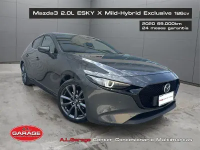 Usado Mazda 3 181 CV (133 kW) 2020 Gris / plata Berlina