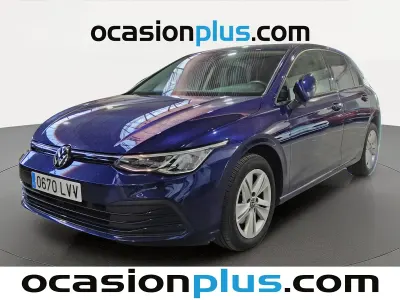 Usado VW Golf VIII Life 110 CV (80 kW) 2021 Azul Utilitario
