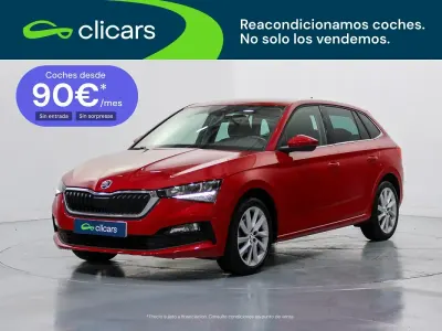 Usado Skoda Scala Style 110 CV (80 kW) 2022 Blanco Utilitario