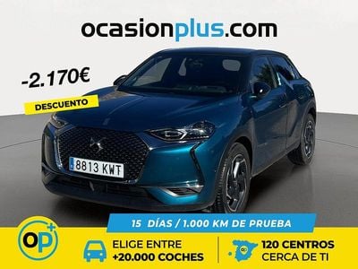 Azul Usado 2019 DS Automobiles DS3 Crossback Grand Chic SUV | 13.980 € (Precio justo)