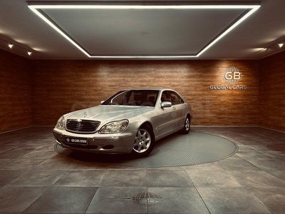Usado Mercedes S500 306 CV (225 kW) 2002 Gris / plata Berlina