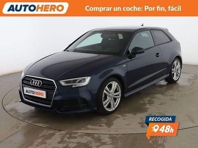 Käytetty Audi A3 Sport 150 HP (110 kW) 2016 Sininen Viistoperä
