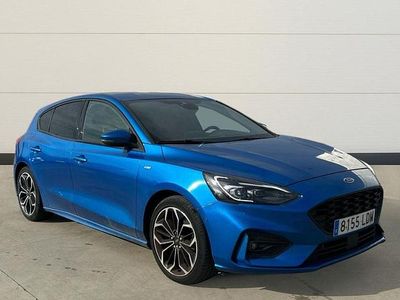 Azul Usado 2019 Ford Focus ST-Line Berlina | 16.000 € (Precio justo)