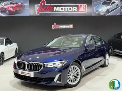 Usado BMW 520 190 CV (139 kW) 2021 Azul Berlina