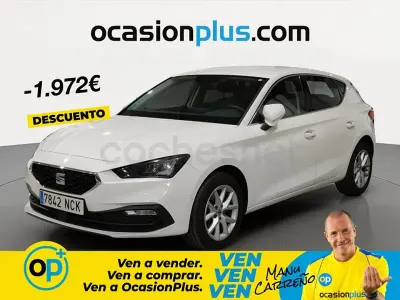 Usado Seat Leon Style 116 CV (85 kW) 2025 Blanco Berlina