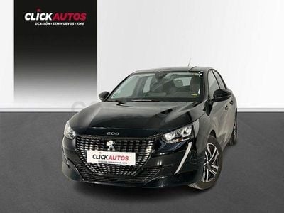 Usado Peugeot 208 Allure 100 CV (73 kW) 2022 Negro Utilitario