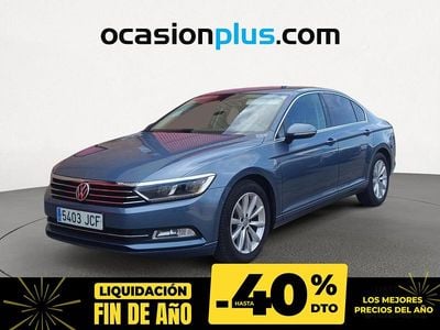Azul Usado 2015 VW Passat Advance Berlina | 14.806 € (Precio justo)