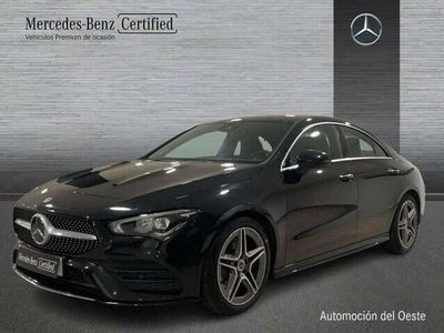 Usado Mercedes CLA200 151 CV (111 kW) 2021 Negro Berlina