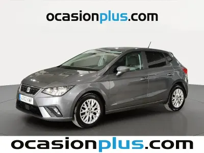 Usado Seat Ibiza Style 95 CV (69 kW) 2018 Gris Utilitario