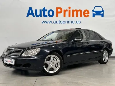 Usado Mercedes S600L 500 CV (367 kW) 2003 Azul Berlina