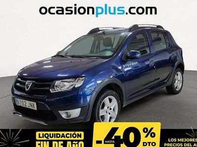 Azul Usado 2016 Dacia Sandero Stepway Utilitario | 10.390 € (Un poco caro)