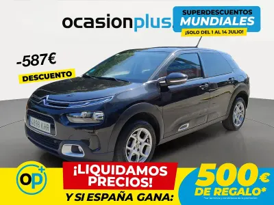 Usado Citroën C4 Feel 99 CV (72 kW) 2018 Negro Berlina