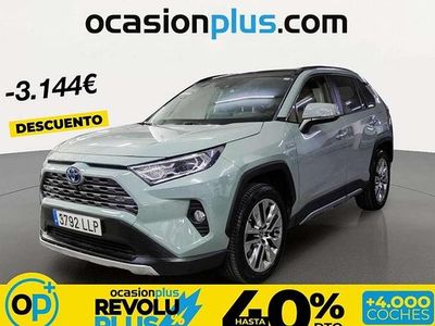 Usado Toyota RAV4 Hybrid Luxury 222 CV (163 kW) 2020 Beige SUV