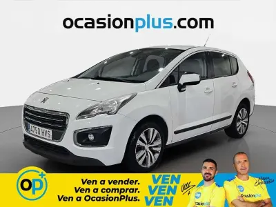 Usado Peugeot 3008 Active 115 CV (84 kW) 2014 Blanco Familiar