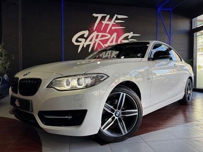 Usado BMW 218 Sport Line 143 CV (105 kW) 2015 Blanco Coupe