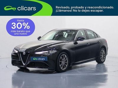 Usado Alfa Romeo Giulia 150 CV (110 kW) 2016 Negro Berlina