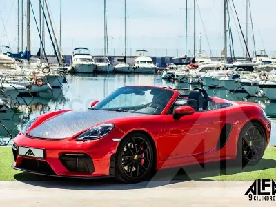 Usado Porsche Boxster Spyder 420 CV (308 kW) 2023 Rojo Descapotable