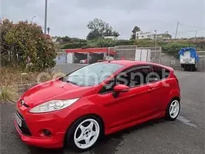 Usado Ford Fiesta Sport 100 CV (73 kW) 2009 Rojo Berlina