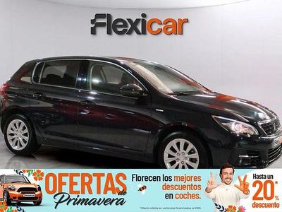 Usado Peugeot 308 Style 110 CV (80 kW) 2020 Negro Berlina