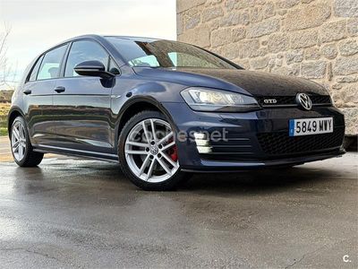 Usado VW Golf VII GTD 184 CV (135 kW) 2015 Azul Berlina