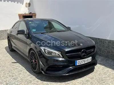 Usado Mercedes CLA45 AMG 381 CV (280 kW) 2018 Negro Coupe