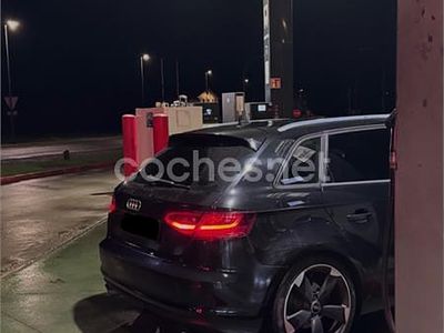 Usado Audi A3 S-Line 150 CV (110 kW) 2015 Negro Berlina