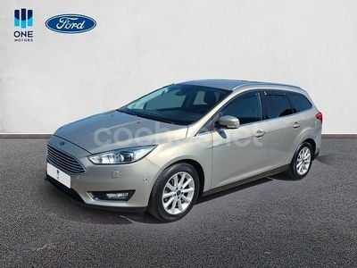 Beige Usado 2015 Ford Focus Titanium Familiar | 8500 € (Un poco caro)