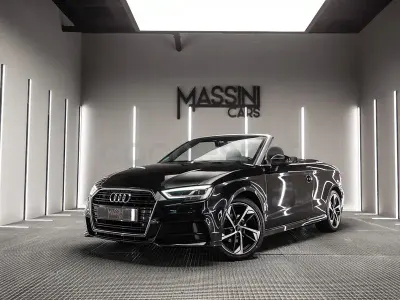 Usado Audi A3 Cabriolet S-Line 150 CV (110 kW) 2019 Negro Descapotable